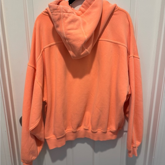FP Movement Vibrant Orange Hoodie Sweatshirt Size S - Picture 13 of 16
